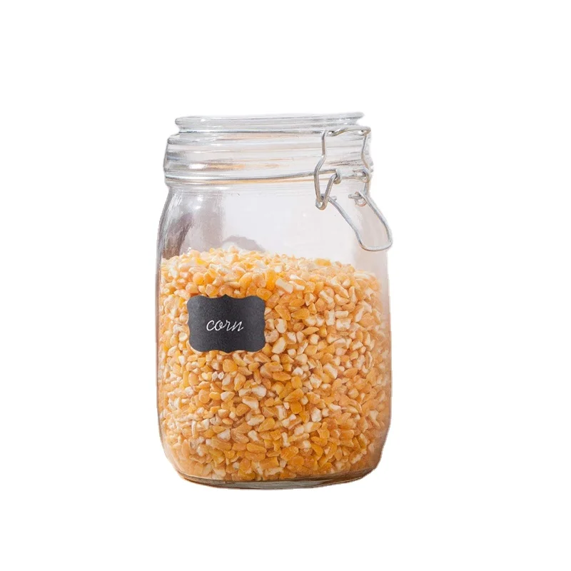 

Best quality and low price water bottle with storage glass bottles jars kitchen