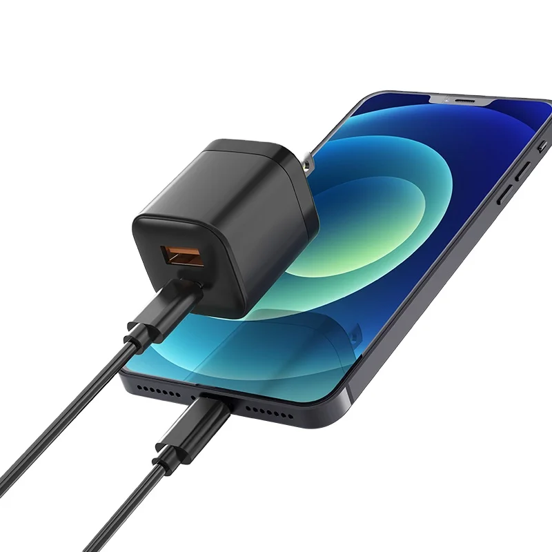 

Original for iPhone Fast Charging Type-c PD 20W Cable Charger, Black,white