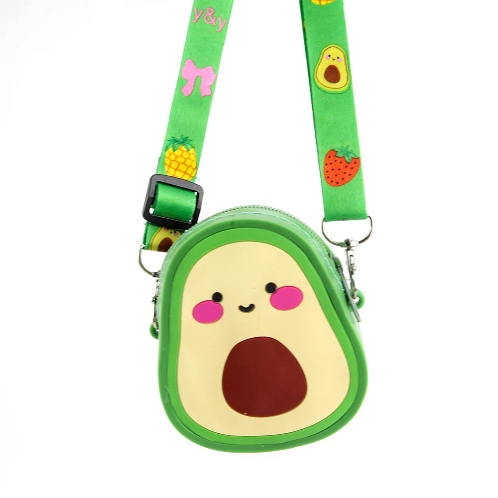 

Small Mini Silicone Children Coin Purse Shoulder Bag Handbags Cute Kids Cartoon Push Pop Bubble Fidget Unicorn Purse, As show