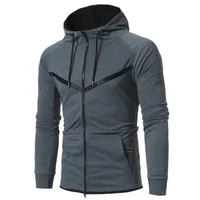 

Custom Zipper Quick Dry Hoodies Fitted Hoodie Sweatshirts Running Jacket