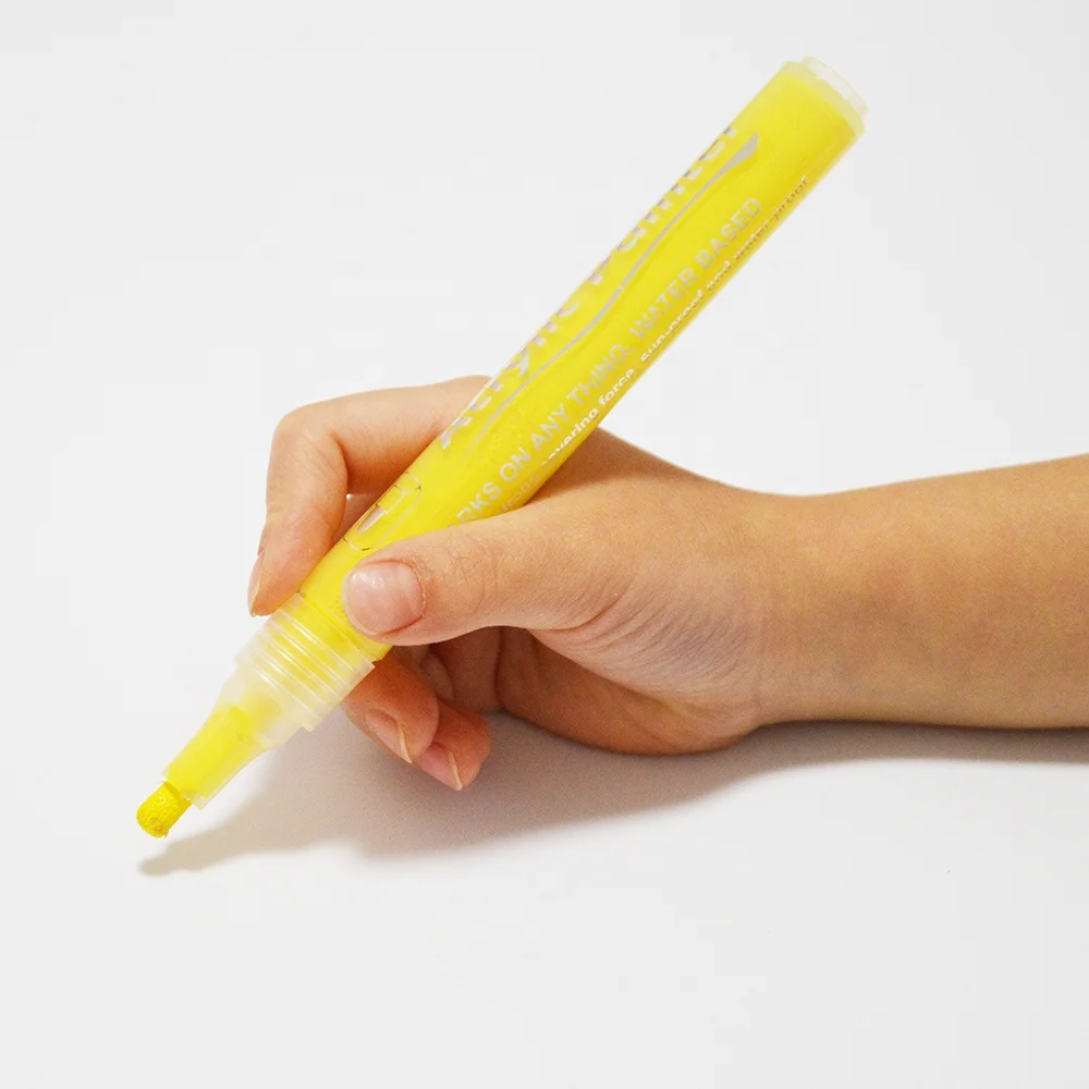 

36 colors acrylic waterproof hand-drawn diy high quality art paint marker pens for kids