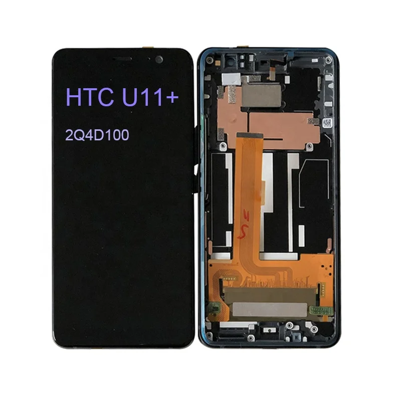 

A++ For HTC U11+ U11 Plus U11Plus U 11 LCD Display Touch Screen Digitizer Assembly Mobile Phone LCD Panel Replacement, Black