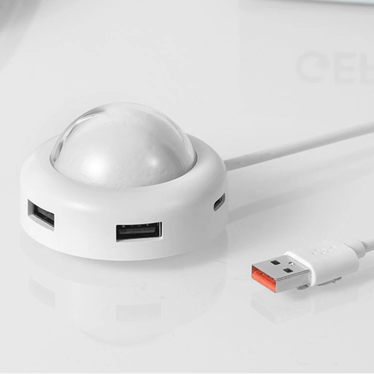 

Hot Selling LED 3 x USB Hub 3.0 and 1 x USB-C Type-C HUB Adapter Spliter for Computer Laptop