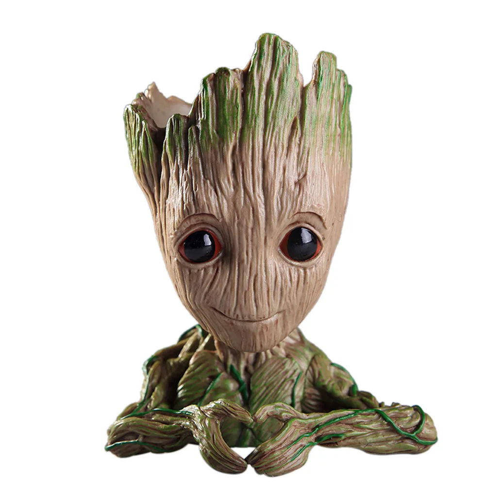 

Factory Price Hot Selling Cute Polyresin Resin Treeman Baby Groot Flower Pot, As your choose