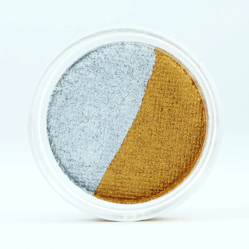 

Private Label Cruelty Free Vegan Cosmetic Water Ink Activated Split Cake Twins Color Retro Eye Liner