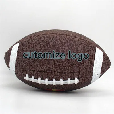 

Factory Price PU Leather Custom Logo Soccer Football Size 1 3 6 9 Professional American Football, Customize color