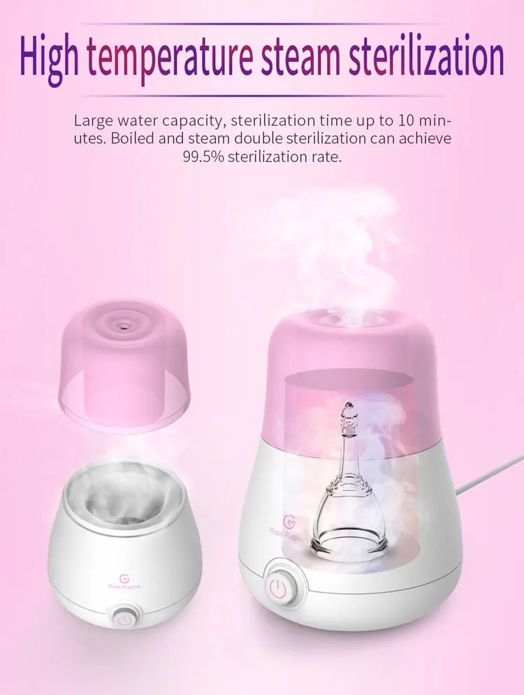 Manufacturer Price High Temperature Steam Sterilizer For Copa Menstrual Cup Cleaner