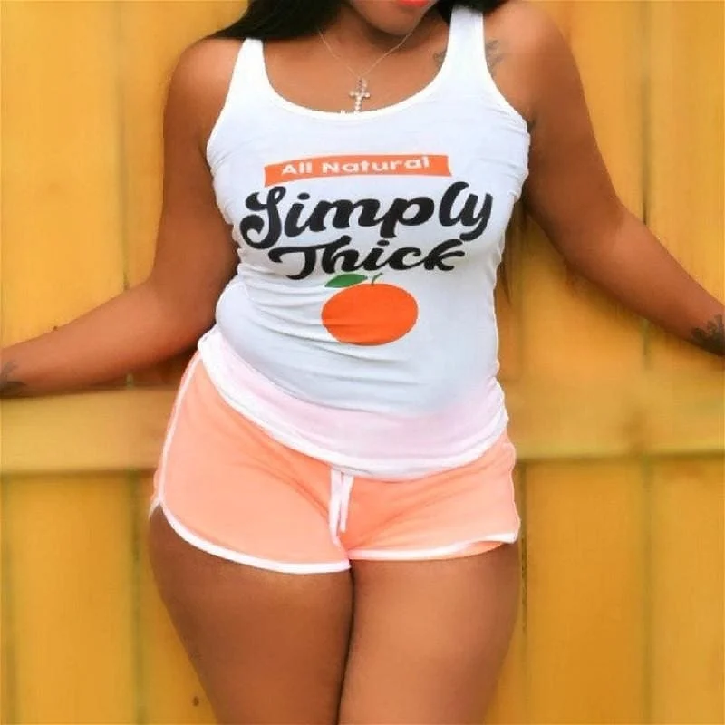 

2021 Hot Selling Snack Shorts Set Women Sleepwear Two Piece Pajama Set