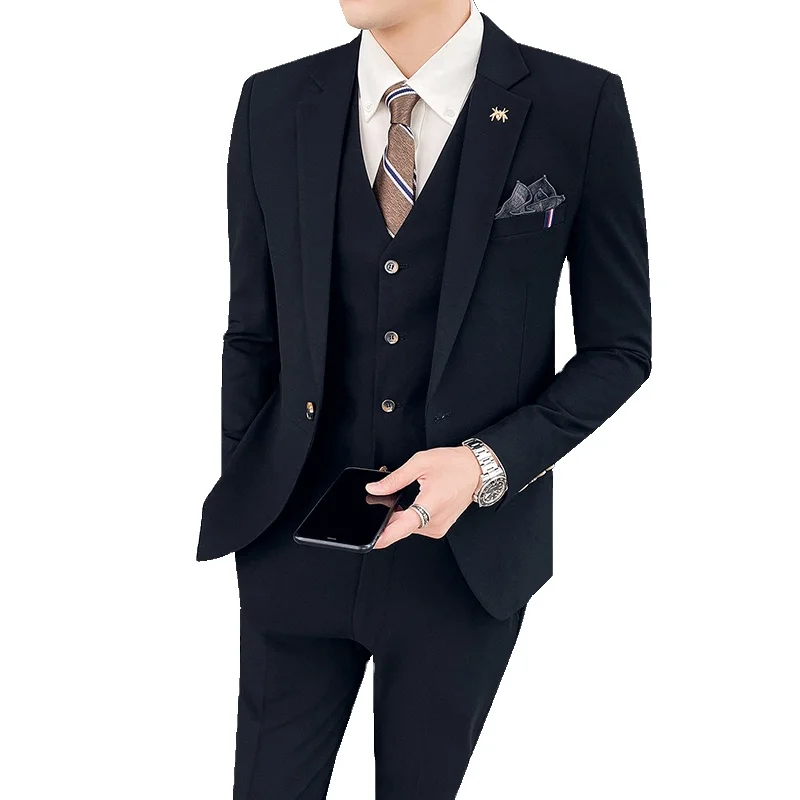 

Men three pieces suit custom china wholesale wedding suits groom suit