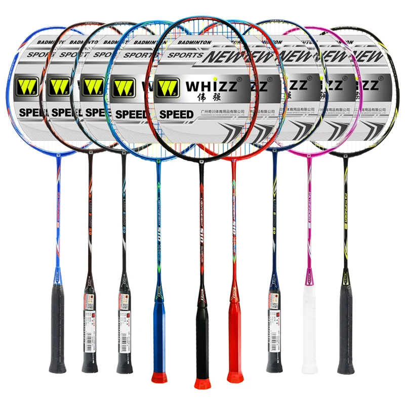 

2022 hot sale WHIZZ New Arrival Design PROTECTOR racquet STEEL Aluminum carbon graphite custom badminton rackets professional