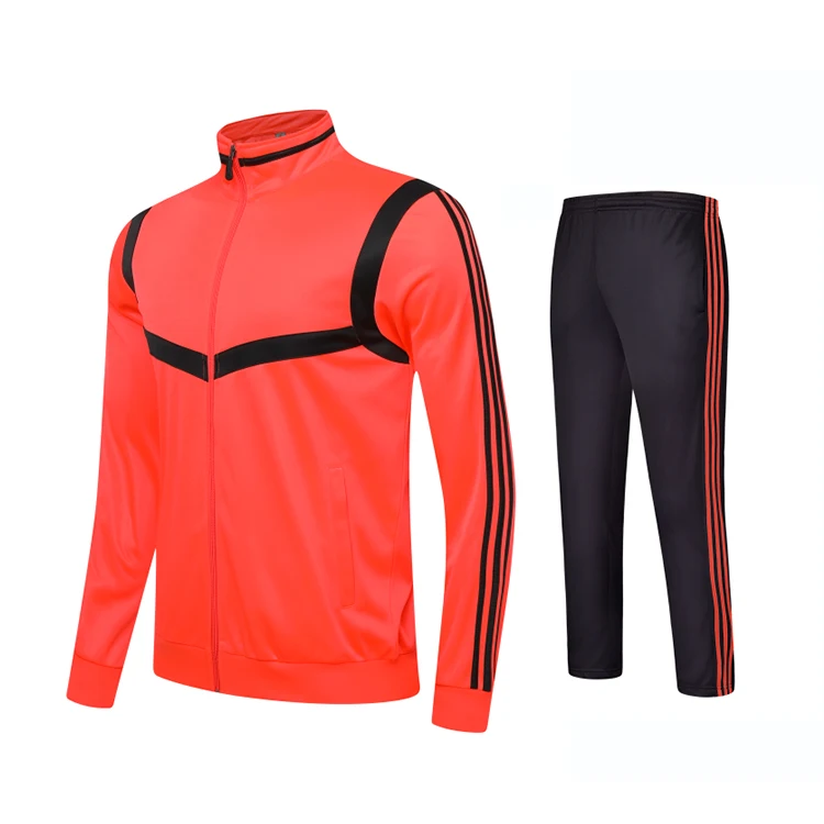 

atest design Training Soccer Uniform Football Tracksuit Soccer Club Jacket Polyester Soccer Tracksuits, Multiple colour