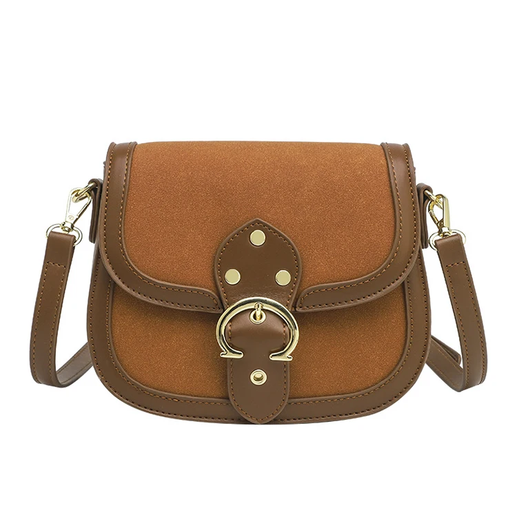 

EM1087 Vintage leather luxury crossbody bag ladies latest shoulder handbags 2022