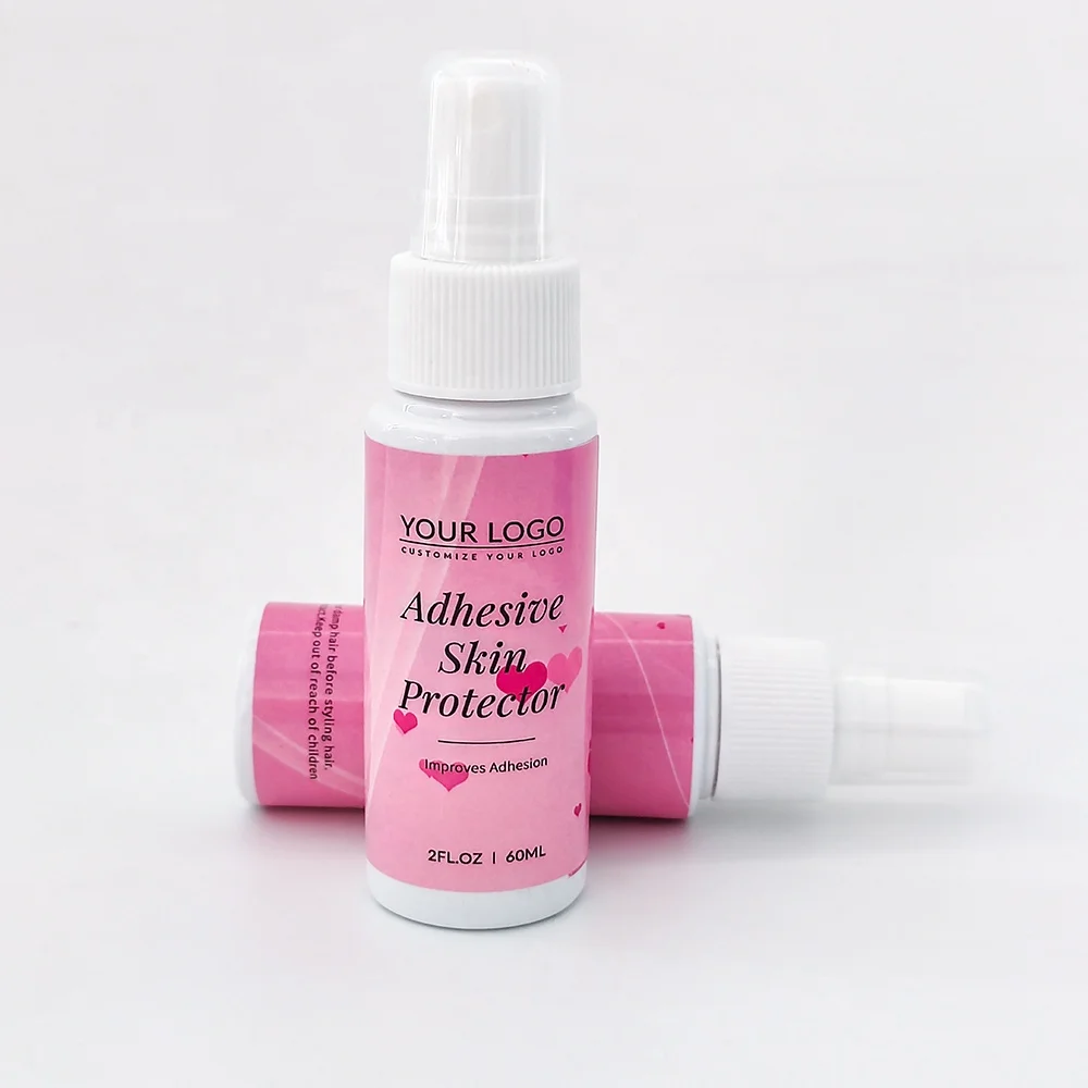 

Waterproof Lace glue Hair Het Protectant Spray Private Label Adhesive Lace Glue Skin Protector Skin Guard Protectant