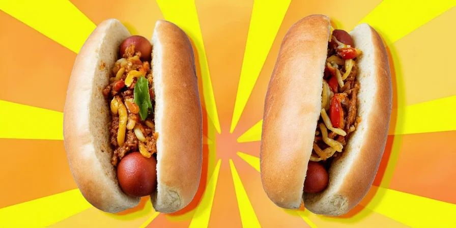 Star Anise and Maple Bacon Jam Hot Dog
