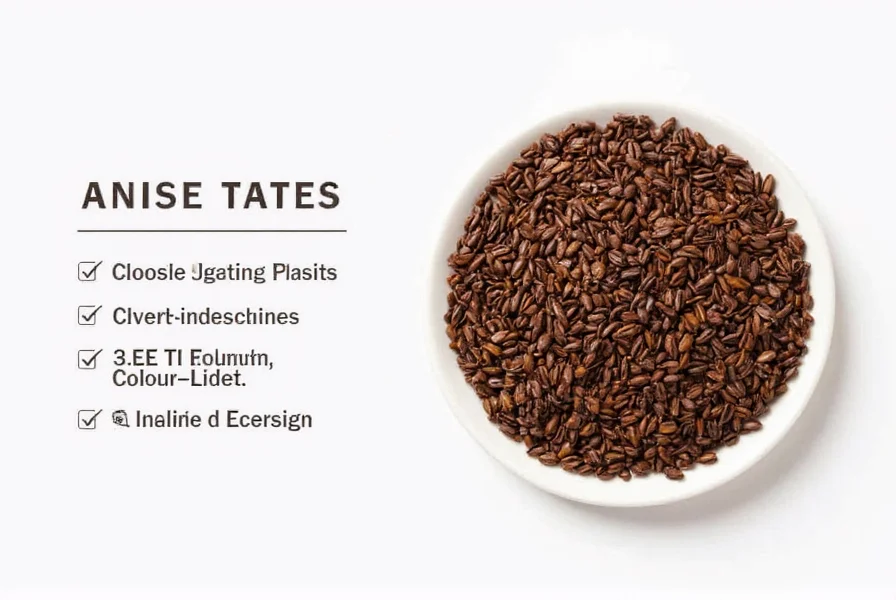 what does anise seed taste like