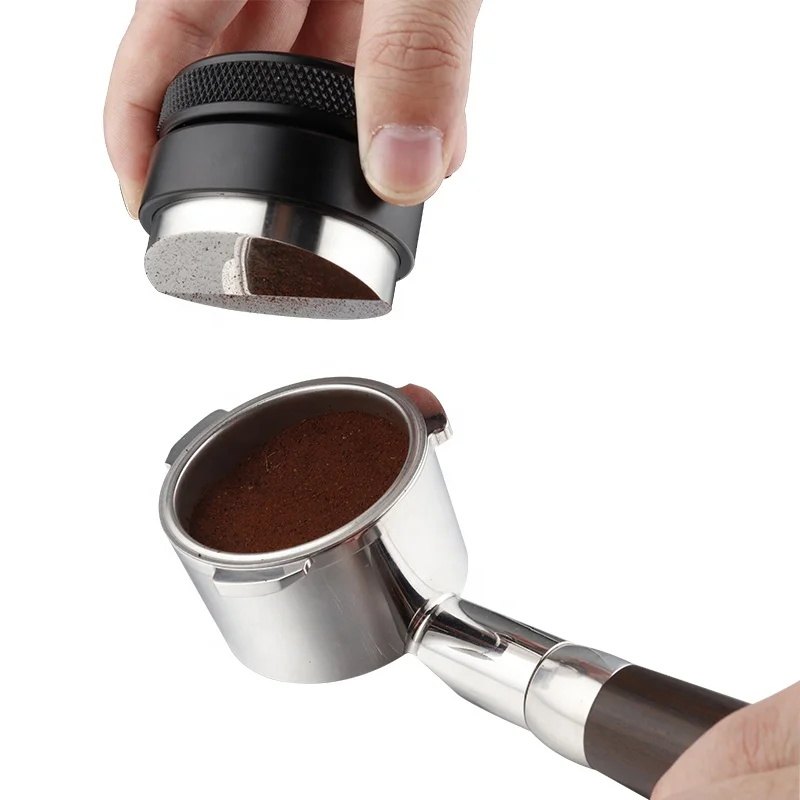

Amazon Top Seller Espresso Distribution Tool Coffee Leveler Coffee Tamper Distributor 51mm, Black/other
