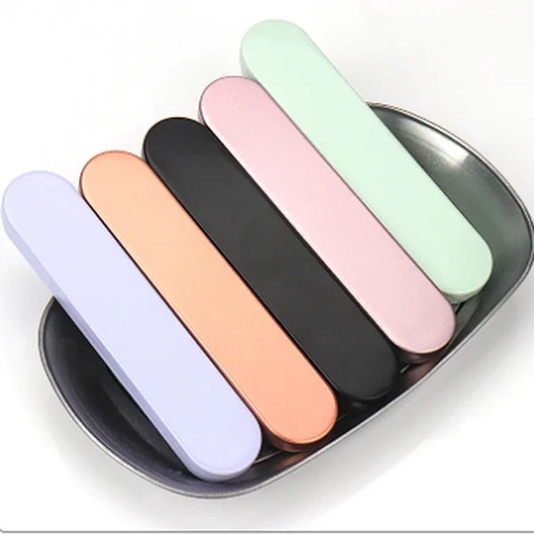

New Style Fashion Eyelash Tweezers Case Customize Logo Accept Multicolors Tinplate Tweezers Box, 5 colors
