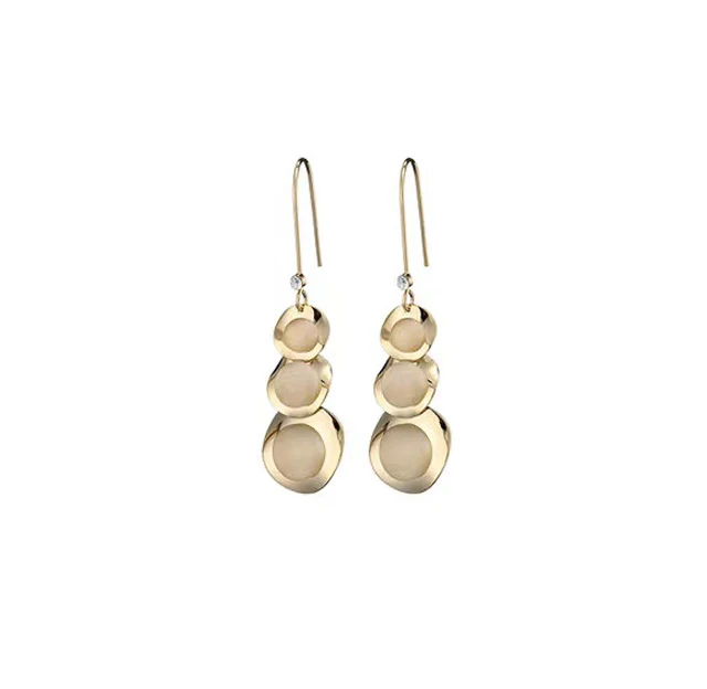 

New style multiple Latest hot sale Drop Earring unique design Modern style, Golden