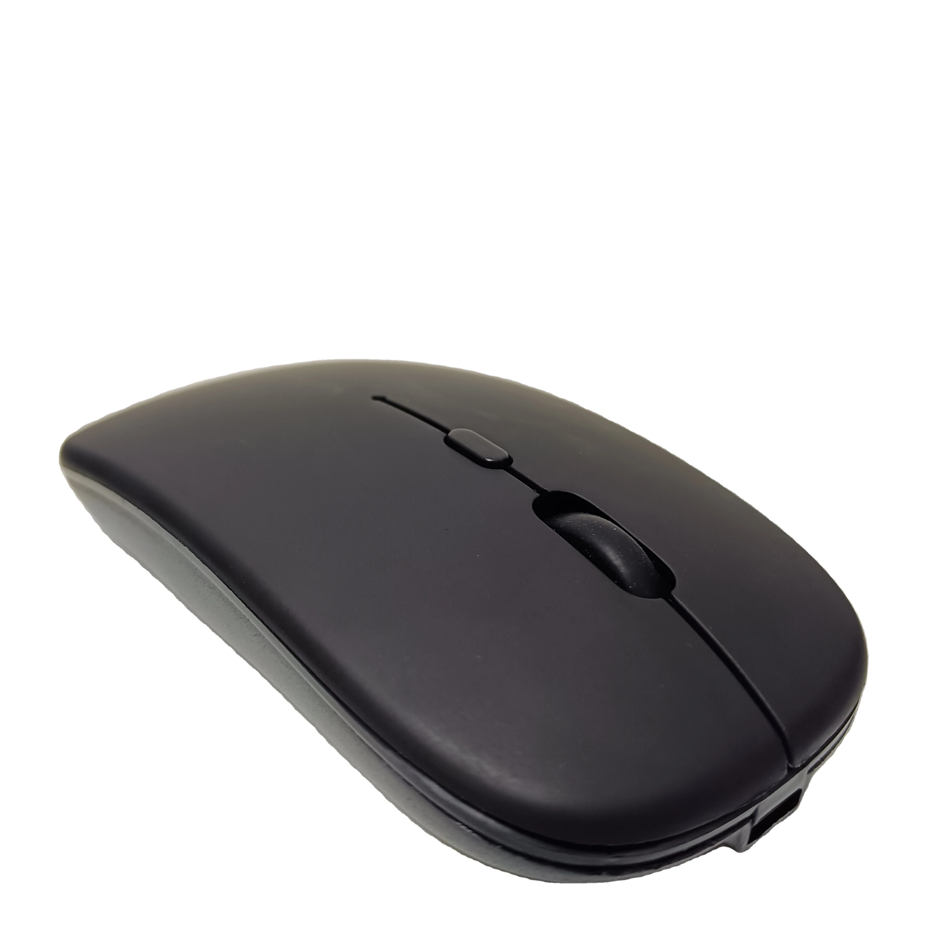 

RMC108 Cheap Wireless Mouse Rechargeable with rubber coating and switchable DPI 800-1200, Balck