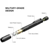 Dog Urine Pet Stains and Bed Bug Detector Blacklight Dry Battery Ultraviolet Torch Light Zoomable LED Black Light Flashlight