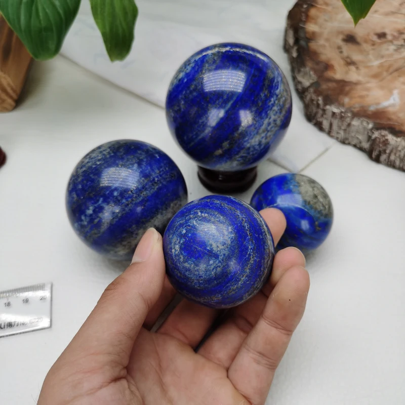 

wholesale natural polished healing stone lapis lazuli balls crystal Spheres balls