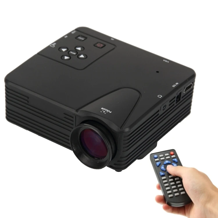 

Wholesale 80 Lumens 1080P HD Portable HD LED Smart Projector Children Projector Multimedia For Home