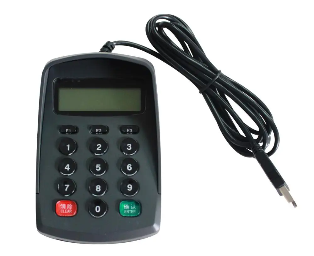 

China Manufacturer OEM Usb Desktop POS Pin Pad For Password Input