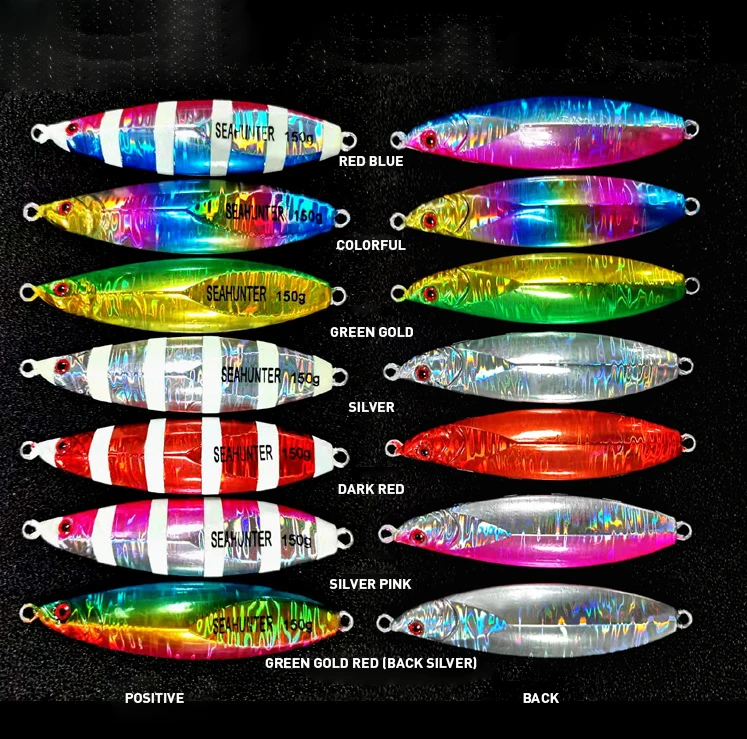 

100g 120g 150g 180g 200g Luminous Fishing Lures Jigs Slow Pitch Jig Lure Wholesale Large, As picture