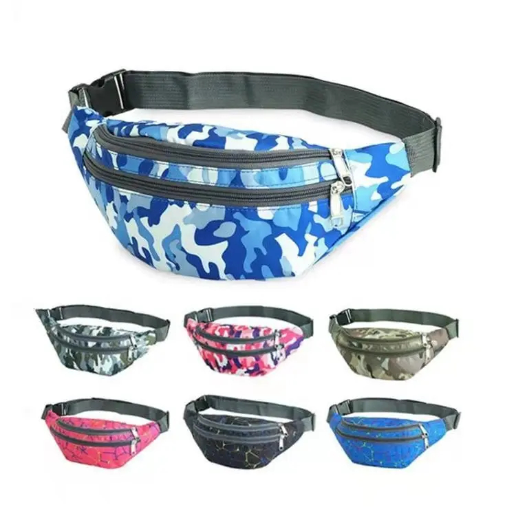 

waist bag Wholesale promotion polyester sports running waterproof sling crossbody custom fanny pack
