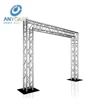 Door Open Right Angle Aluminum Stand Truss With Steel Baseplate