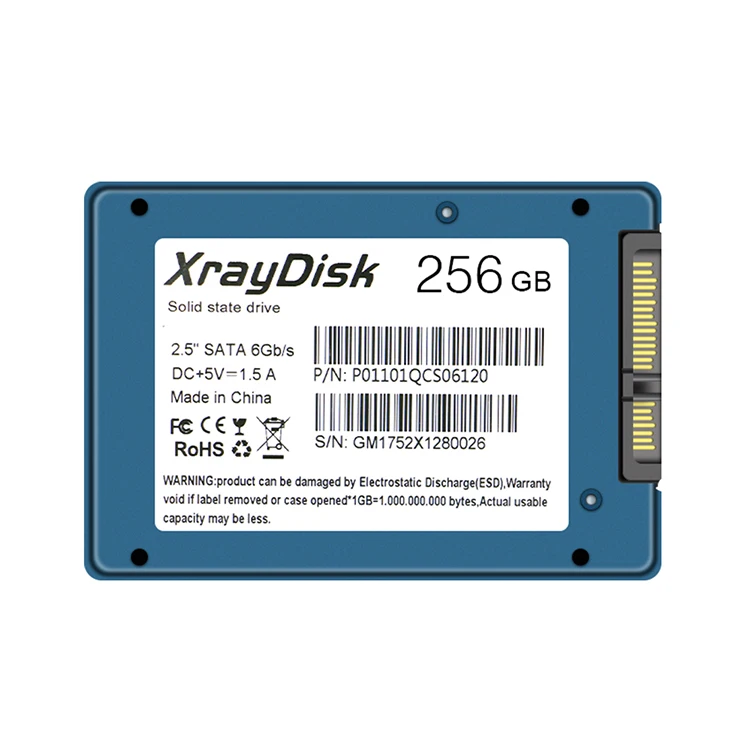 

Disco Duro Interno Xraydisk SSD 2.5" SATA3 120GB 128GB 240GB 256GB SSD Desktop Laptop, Blue