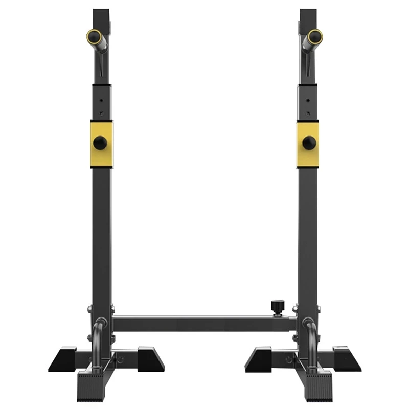 

Home fitness equipment weightlifting rack bench press squat rack single parallel bar exercise gym, Picture shown