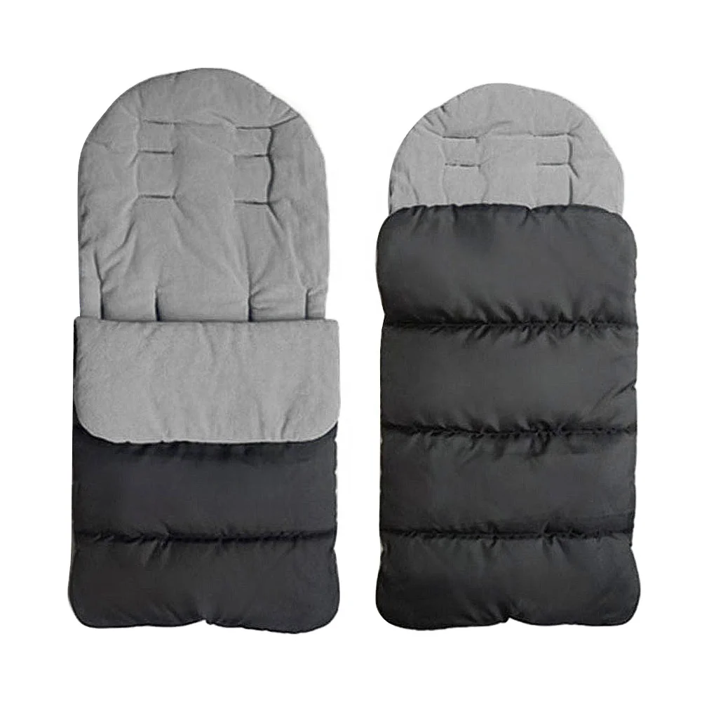 

Autumn Winter Baby Infant Warm Sleeping Bag Baby Stroller Sleeping Bag Waterproof Windproof Baby Footmuff for Pushchairs, Red , black , blue grey , or customized colors