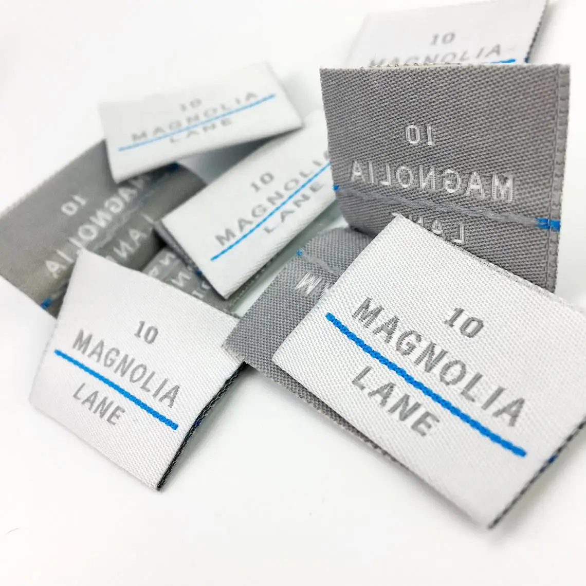 

Shirts Neck Name Woven Labels For Brand Logo Garment Clothing Tags, Custom