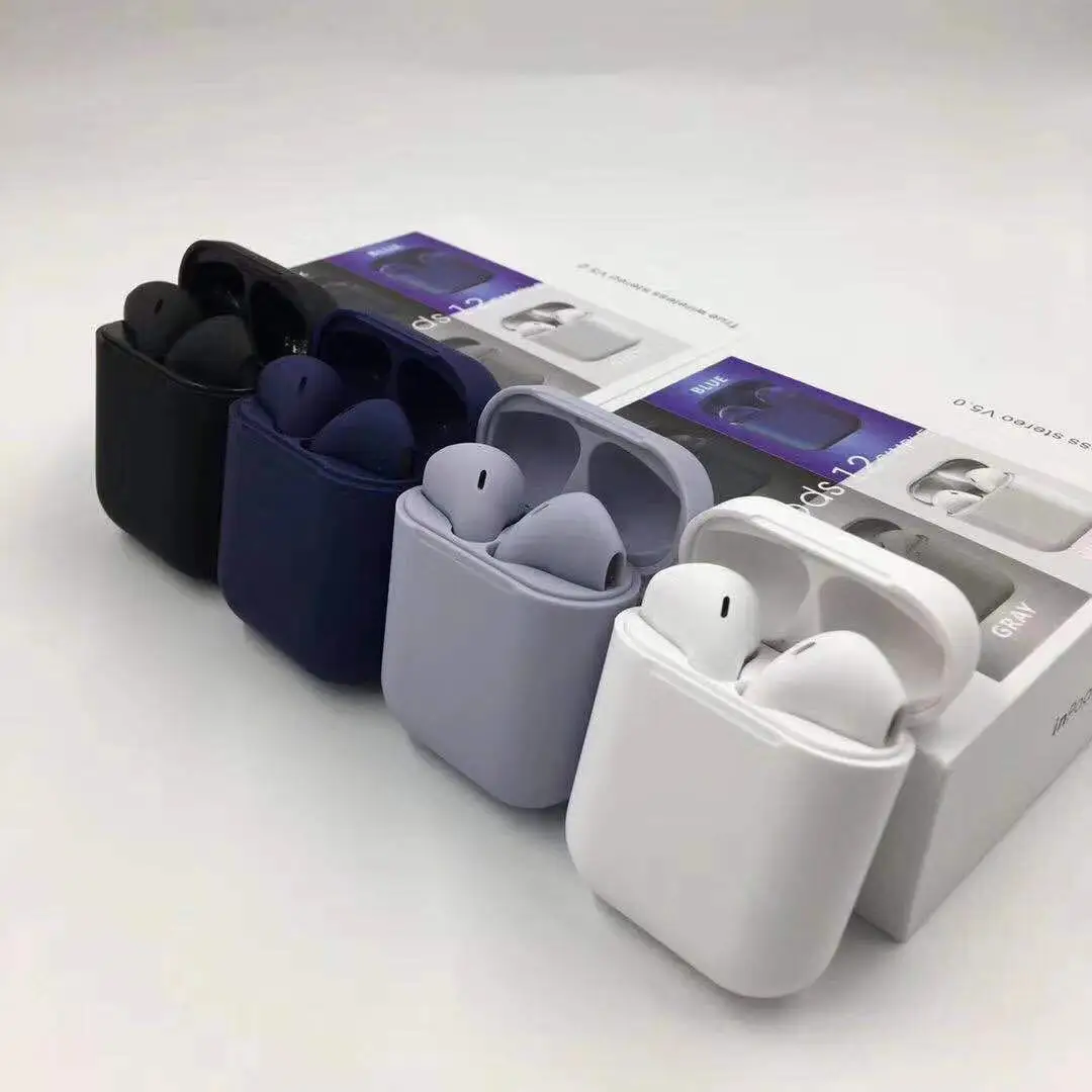 Macaron Color Wireless Bluetooth Earphones&headphone  for TWS headphone 2019 new inPods 12