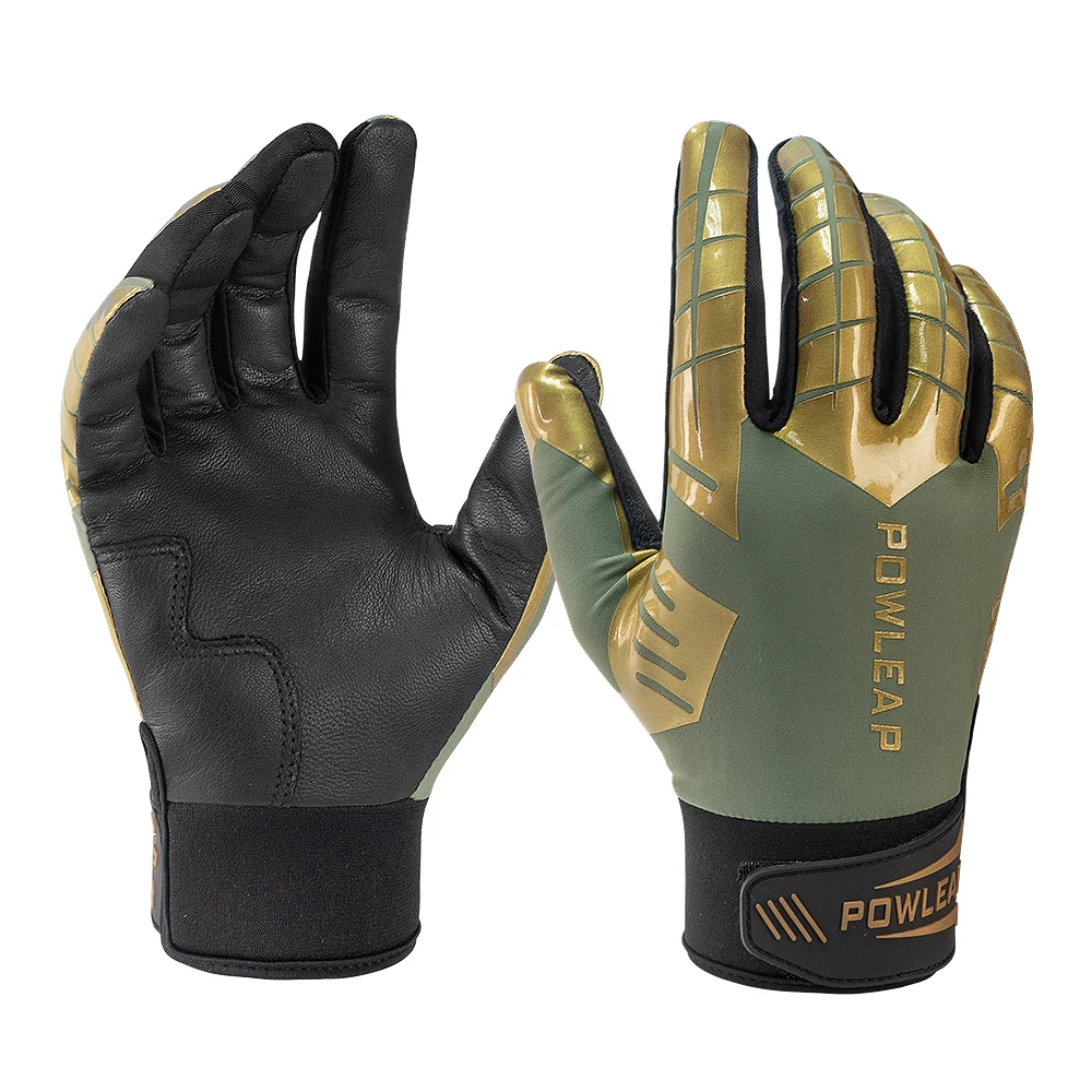 

New Arrived Best Quality Baseball Batting Softball Gloves Goat Skin Leather Gloves Factory