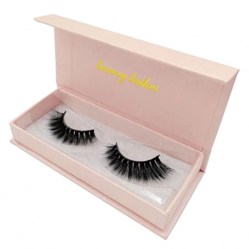 

Best Seller Cruelty Free Sample Mink Strip Eyelashes, Black color