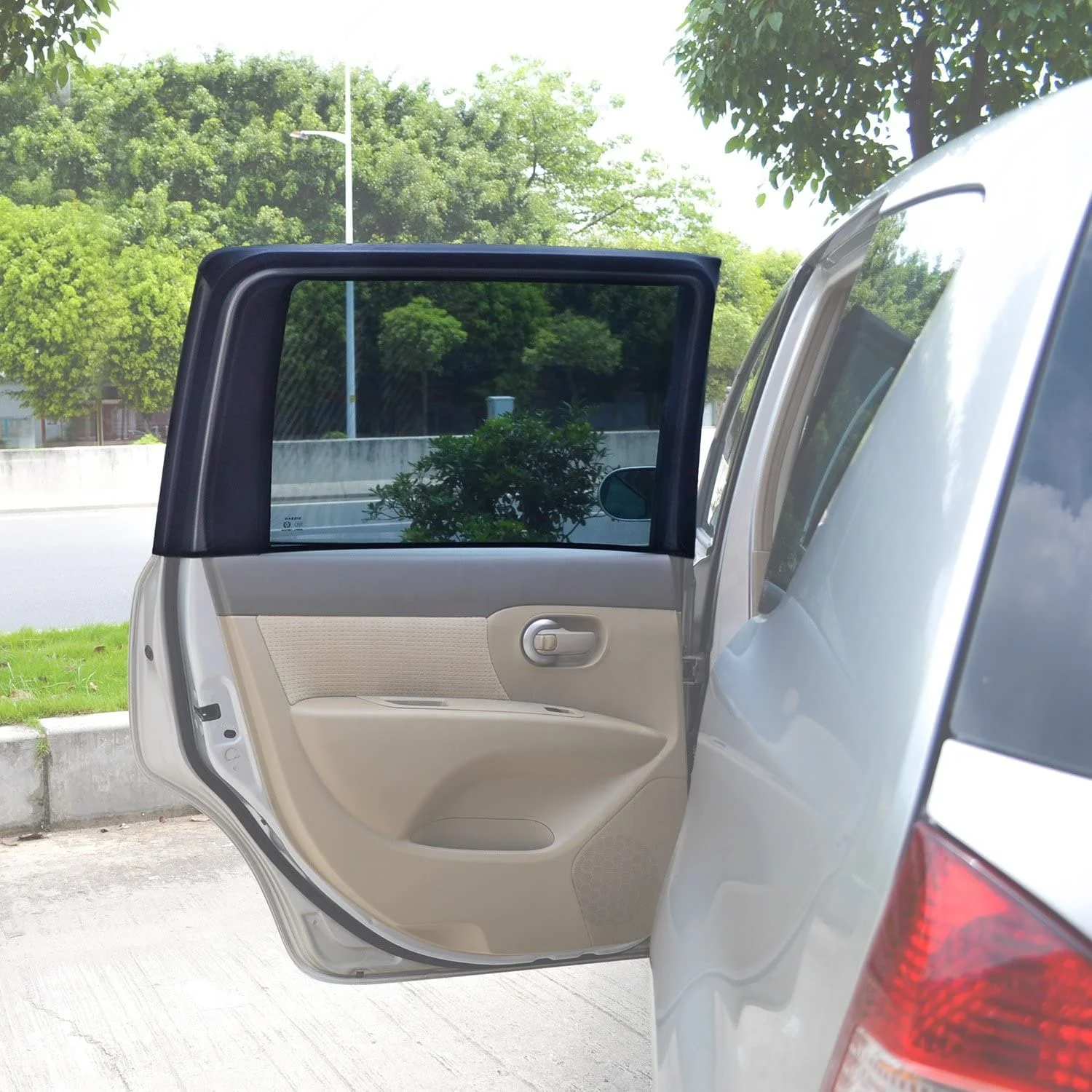 

Fit most vehicle car Mosquito Net Curtains Mesh Car window sunshade