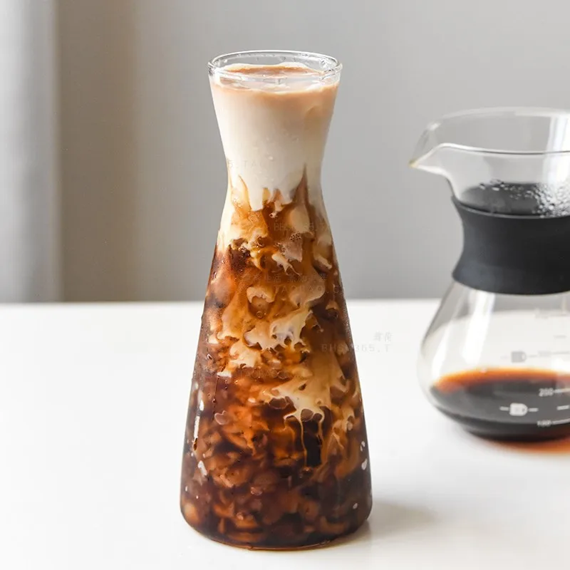 500ml tea water cup bottle glass jar borosilicate glass cups