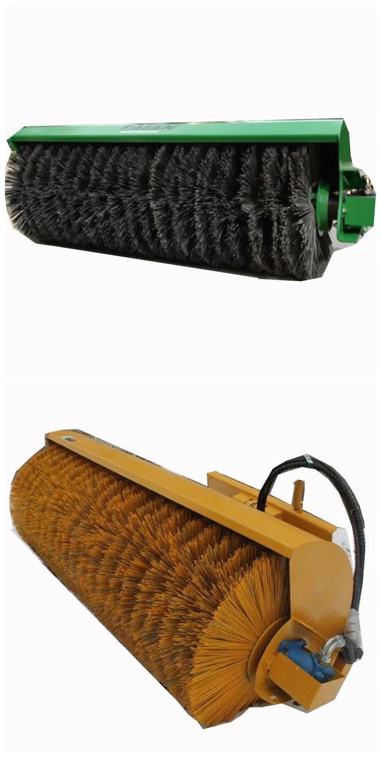 角度扫帚机械迷你滑移装载机扫路机销售