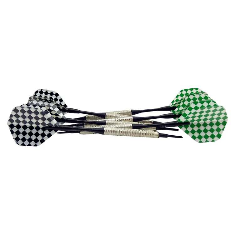 

Hot sale soft tip darts set 9pcs iron dart 9