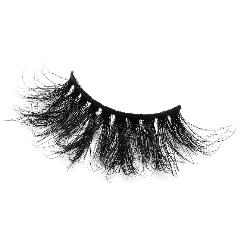 

2021 Top Quality 100% Mink Eyelash2 Factory Supply False Eyelashes with Customized Eyelash Box Packaging