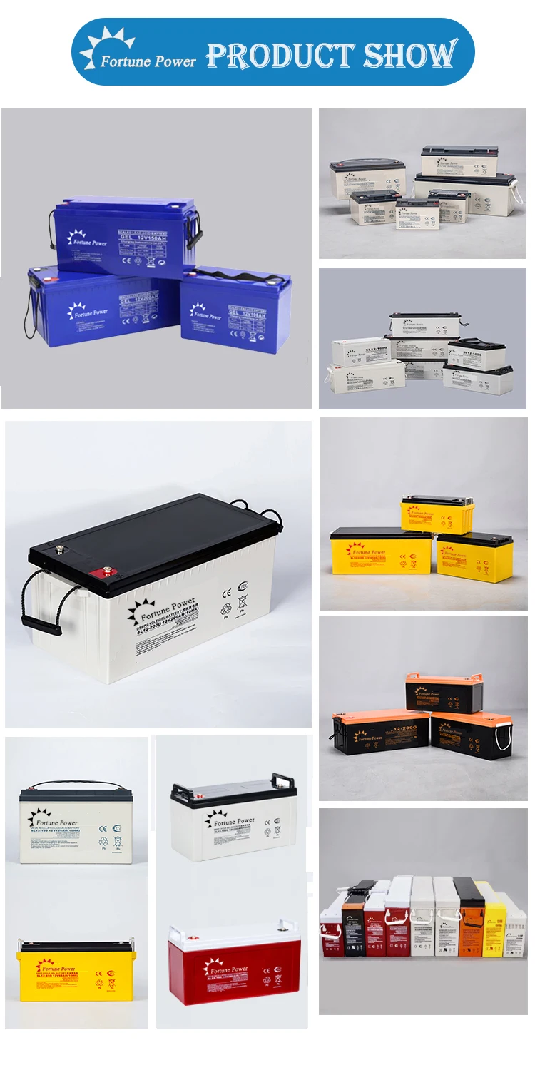 Narada 200ah Gel Deep Cycle Battery Gel Battery Ge200-12 200ah 12v ...