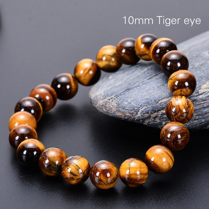 

Wholesale Natural Stone Custom Natural Yellow Tiger Eye Beads Bracelets