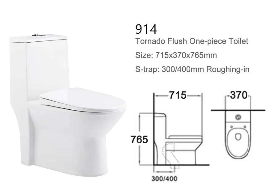 European Closet Toilet In India Sanitary Ware Wc 914
