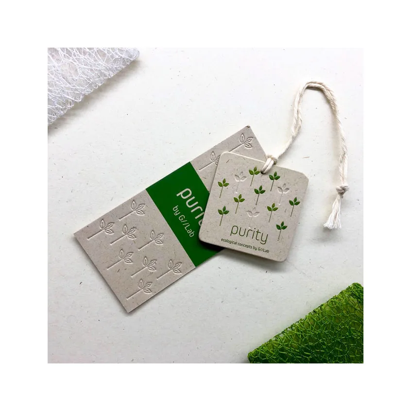

OEM Factory Wholesale Free Logo Design Custom Brand Name Clothing Tags Garment Tags Paper Embossed Recyled