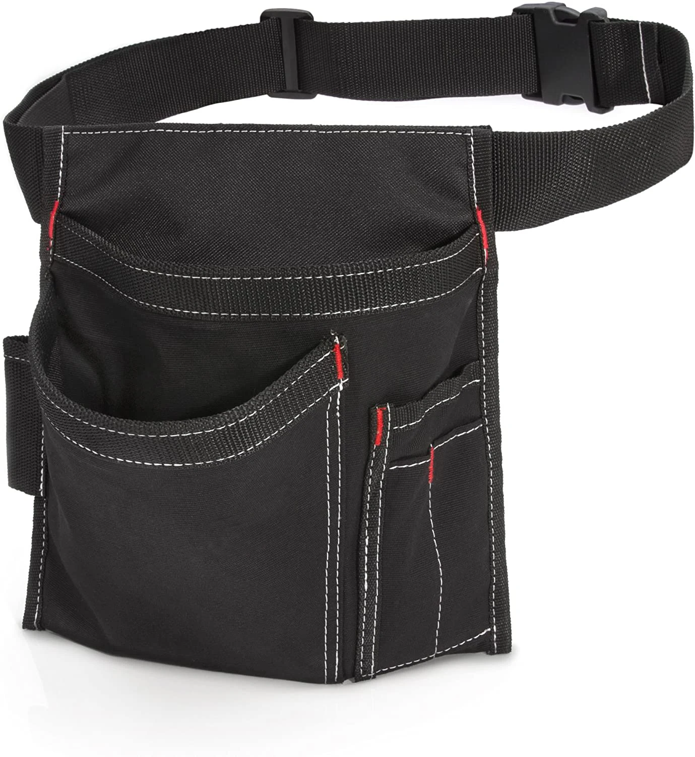 

Durable Canvas Construction 5-Pocket Single Side Tool Belt Pouch Work Apron for Carpenters and Builders