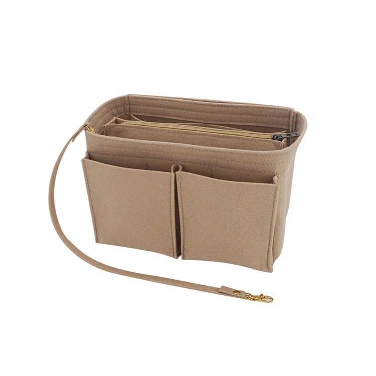 

Manufacturer customized new arrival multifunctional popular fashion felt bag organizer, Customized color