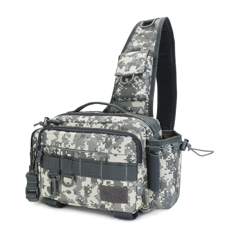 

MB029 Multifunctional Outdoor Nylon Waterproof tactical backpack messenger bag Fishing rod bags waist bag, Multi colors