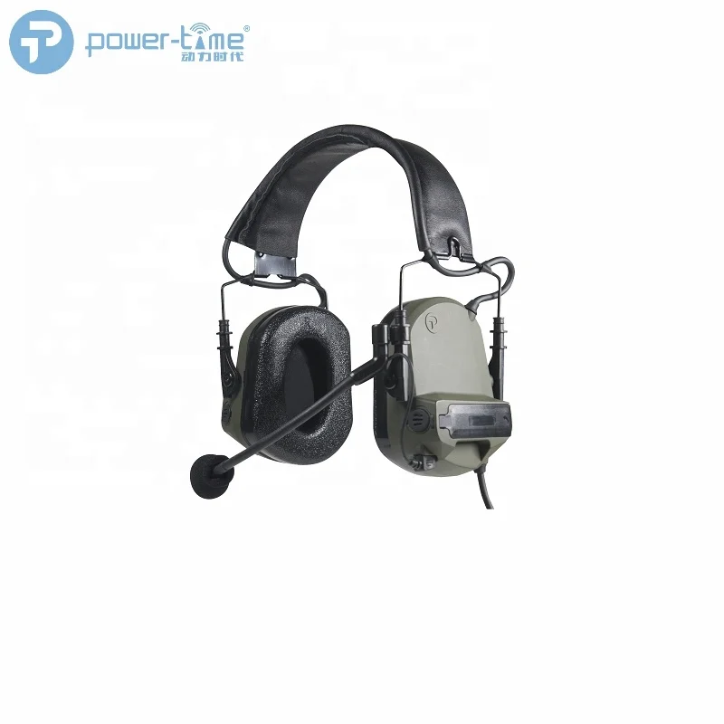 

Interchangeable Battery Radio Headset for IC-F3G, IC-F11, IC-F24